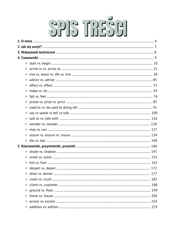 e-book Easily Confused Words 1 - obrazek 5