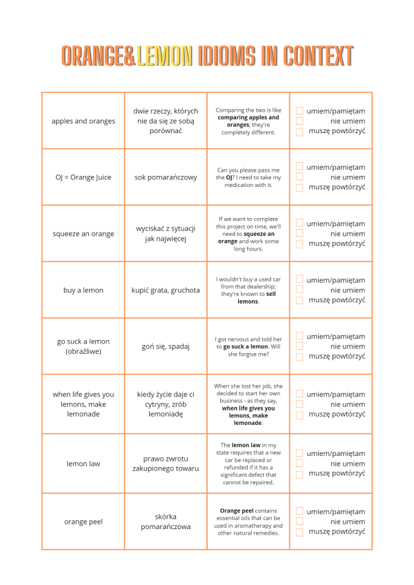 e-book Skojarz to! Idioms - obrazek 3