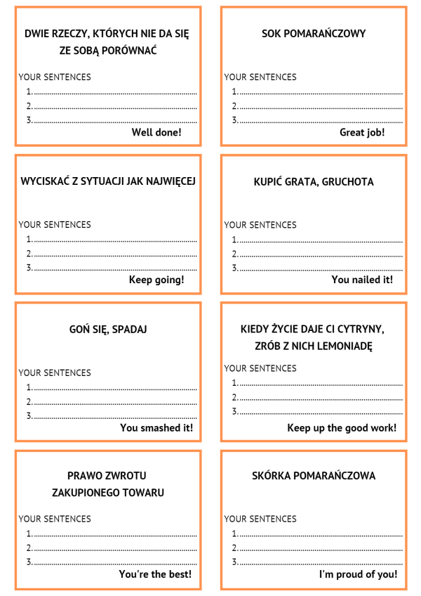 e-book Skojarz to! Idioms - obrazek 9